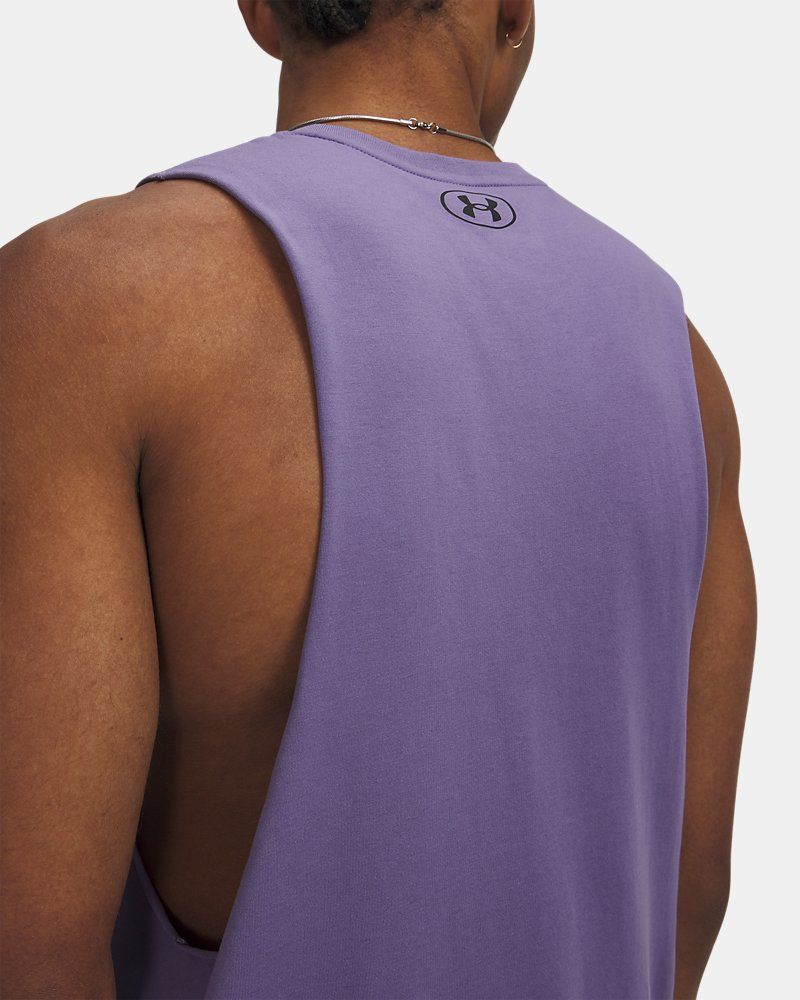 UA Left Chest Cut-Off Men's Tank — view 22