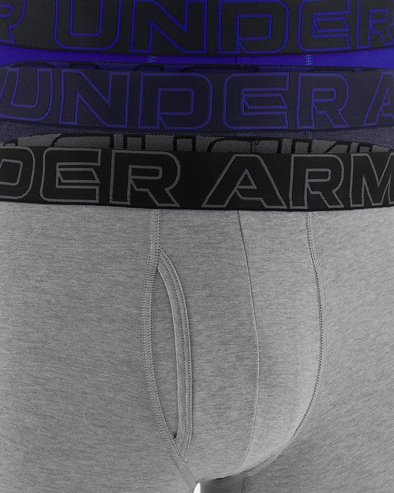 UA Performance Cotton Men's 3" 3-Pack Boxerjock® — view 9