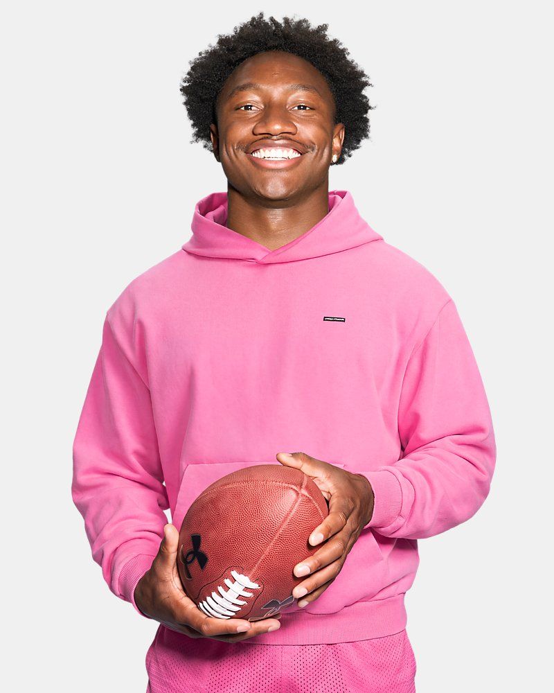 UA Icon Fleece Washed Men's Hoodie — view 22