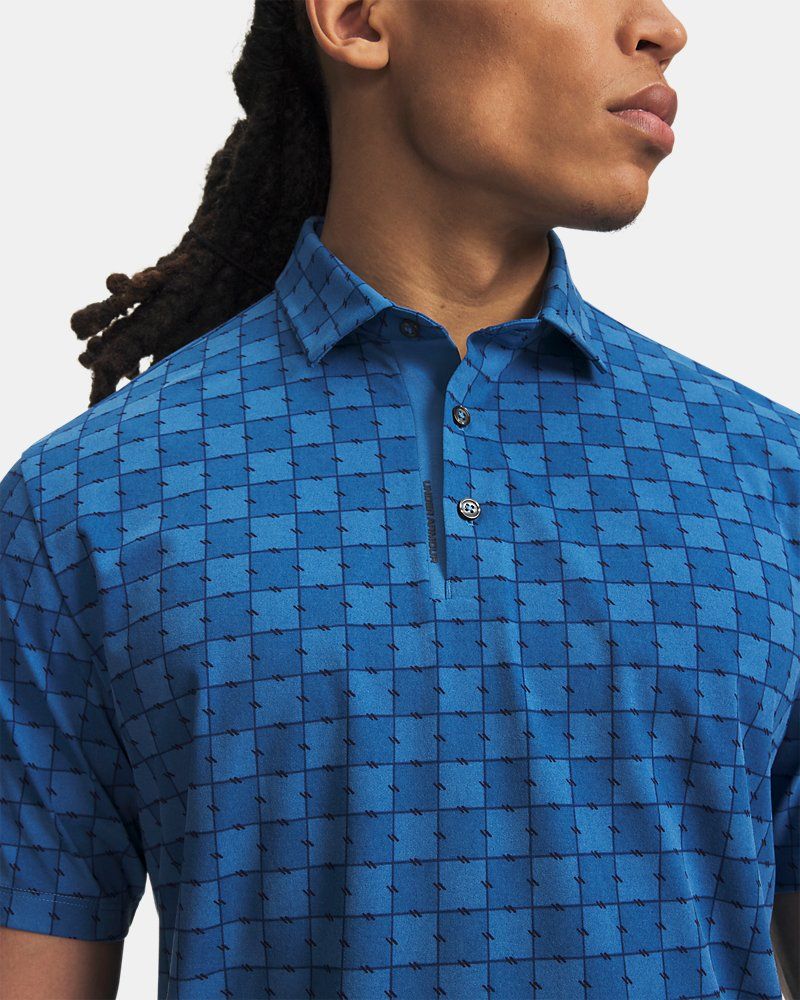 UA ArmourDry Printed Men's Polo — view 9