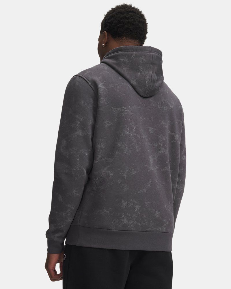 UA Rival Fleece Washed Collegiate Men's Hoodie — view 8