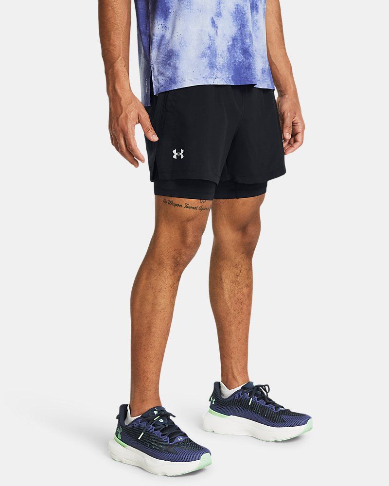 UA Launch Men's 2-in-1 5" Shorts
