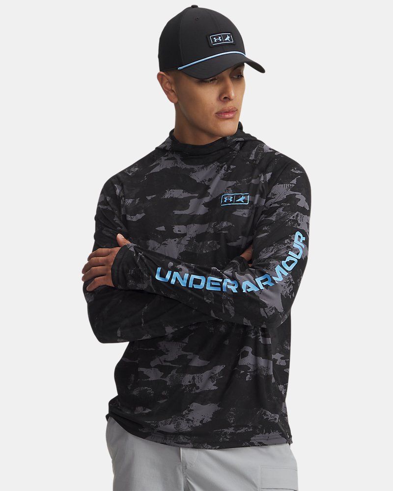 UA x BlacktipH Fish Elite Camo Men's Hoodie