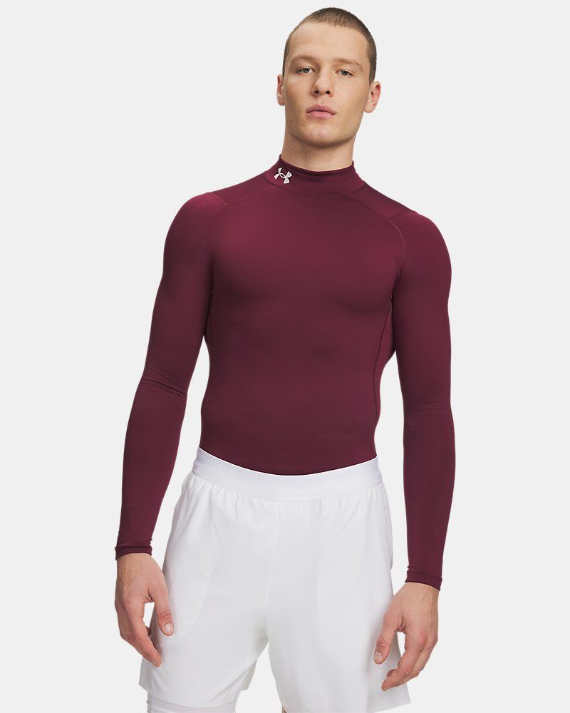 ColdGear® Men's Compression Mock Long Sleeve — view 45