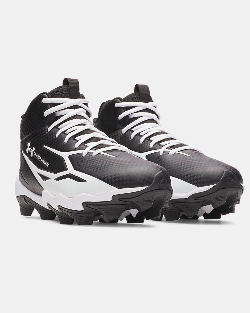 UA Spotlight Hammer Wide Football Cleats — view 4