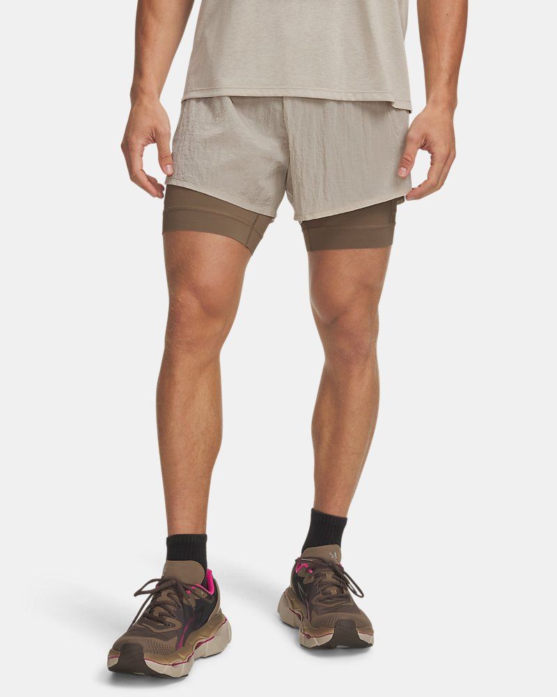 UA HB Run Men's 2-in-1 Shorts