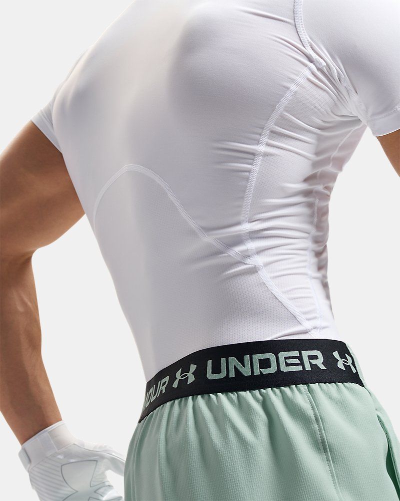 HeatGear® Compression Men's Mock Short Sleeve — view 6