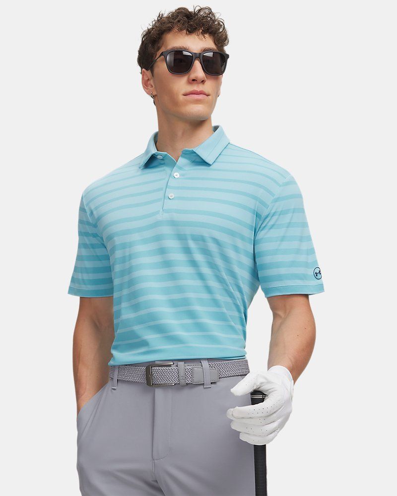 UA ArmourDry Stripe Men's Polo — view 7