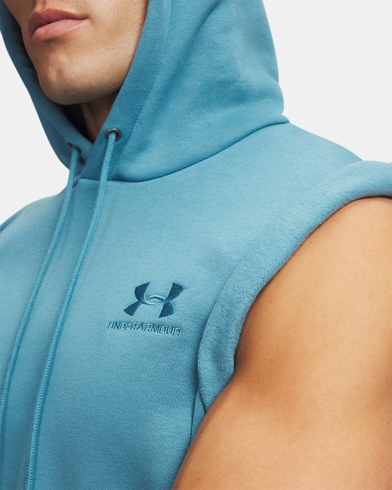 UA Icon Fleece Men's Sleeveless Hoodie — view 25
