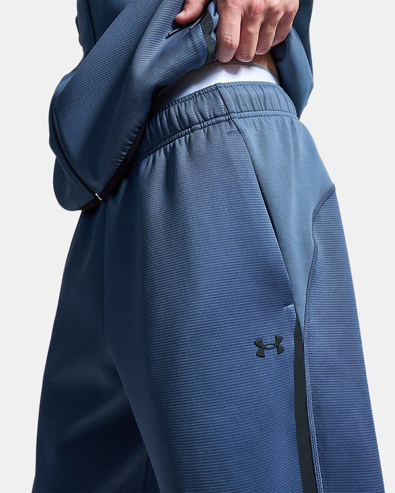 UA Unstoppable Fleece Textured Men's Joggers — view 7