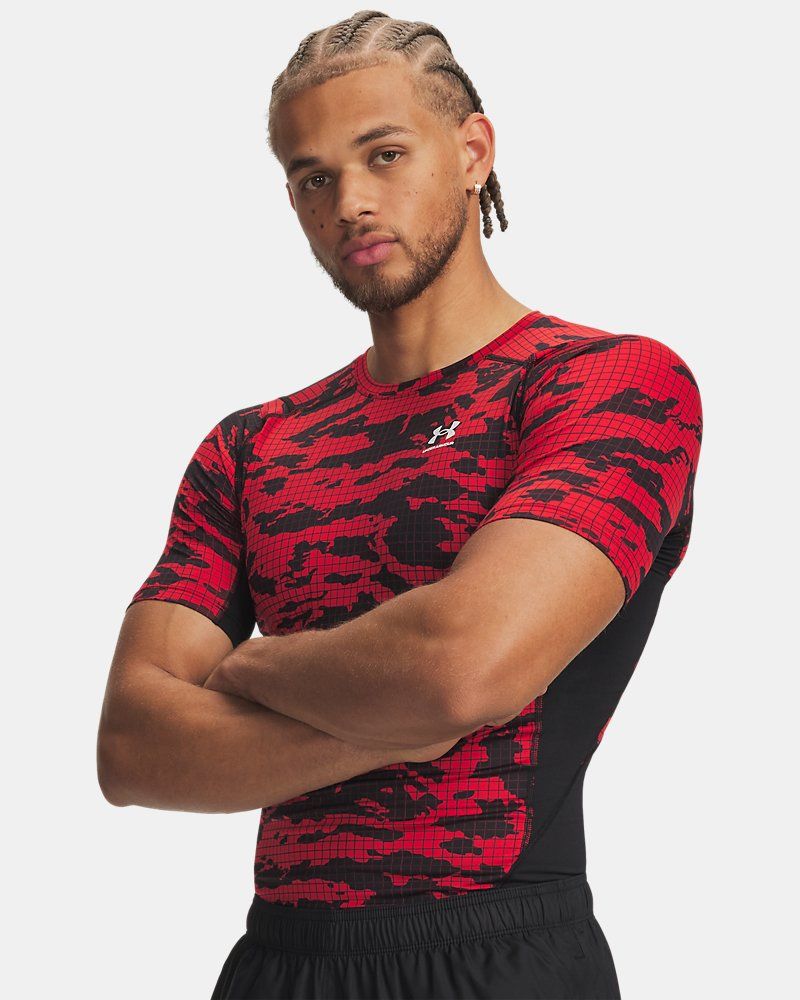 HeatGear® Printed Men's Short Sleeve — view 4