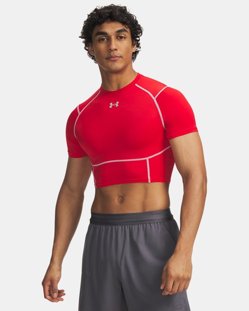 HeatGear® Elite Men's Compression Crop Short Sleeve — view 10