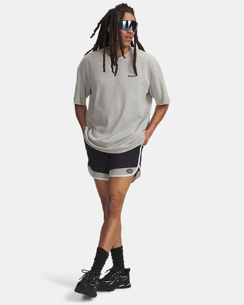 UA Icon Woven Track Men's Shorts — view 11