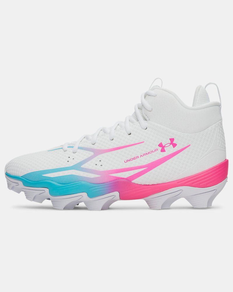 UA Spotlight Hammer Football Cleats — view 6