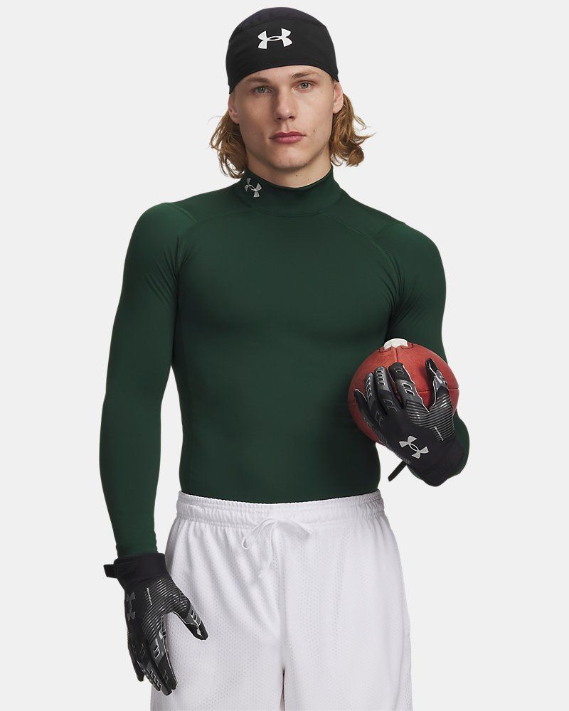 ColdGear® Men's Compression Mock Long Sleeve — view 17