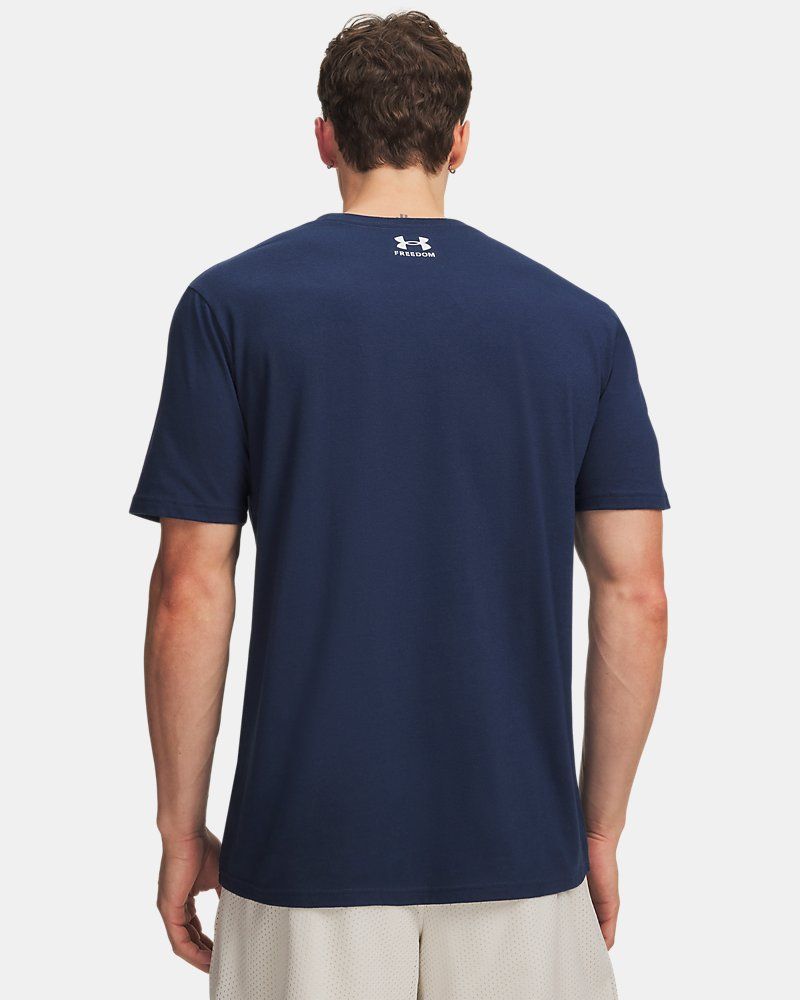 UA Freedom Flag Printed Men's T-Shirt — view 5