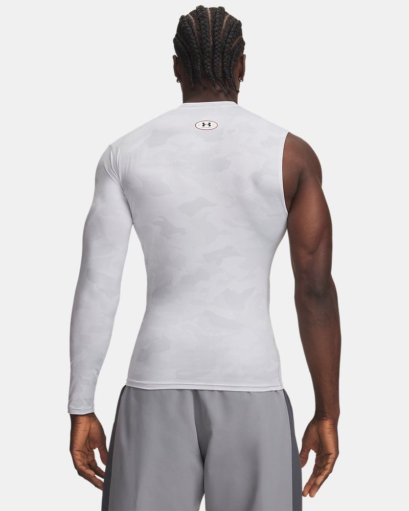 HeatGear® Asymmetrical Left Top Printed Men's Long Sleeve — view 5