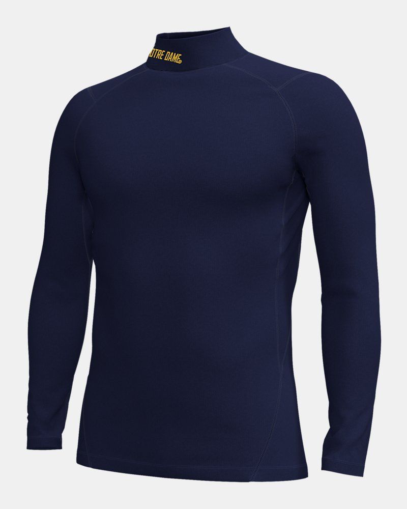 ColdGear® Collegiate Men's Long Sleeve Fitted Mock — view 11