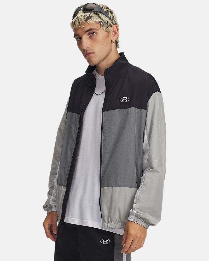 UA Icon Woven Track Men's Full Zip — view 7