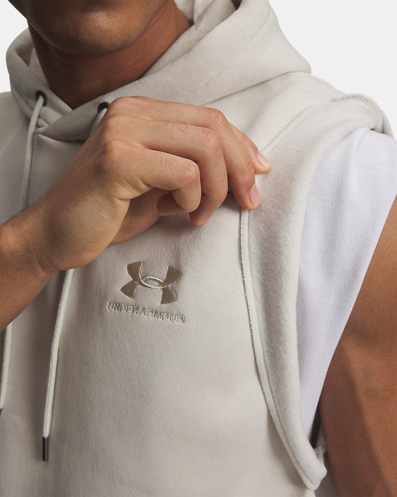 UA Icon Fleece Men's Sleeveless Hoodie — view 15