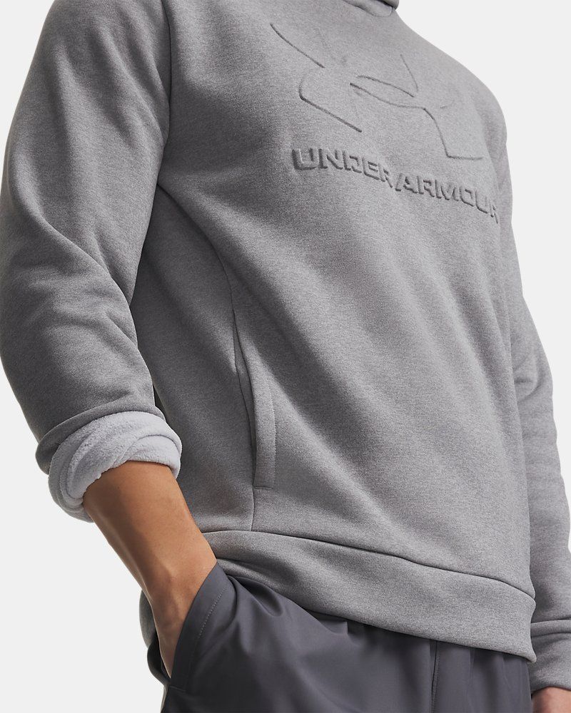 Armour Fleece® Twist Emboss Men's Hoodie — view 6