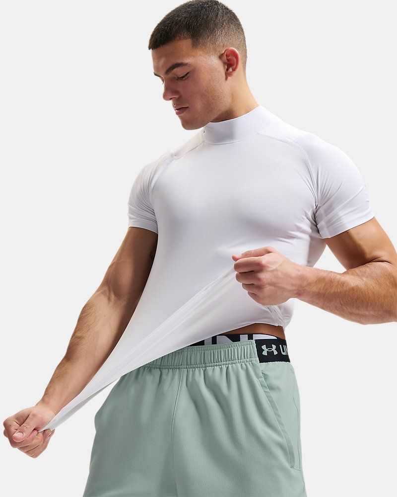 HeatGear® Compression Men's Mock Short Sleeve — view 4