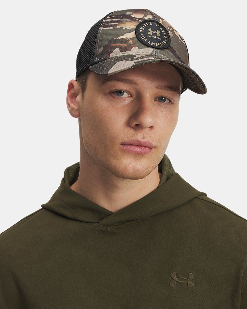 UA Freedom Mid Men's Trucker Hat — view 6