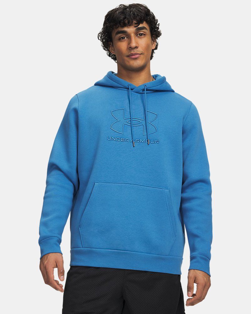 UA Icon Fleece Branded Men's Hoodie — view 4