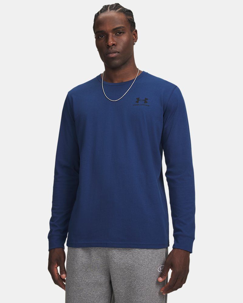 UA Left Chest Men's Long Sleeve — view 16