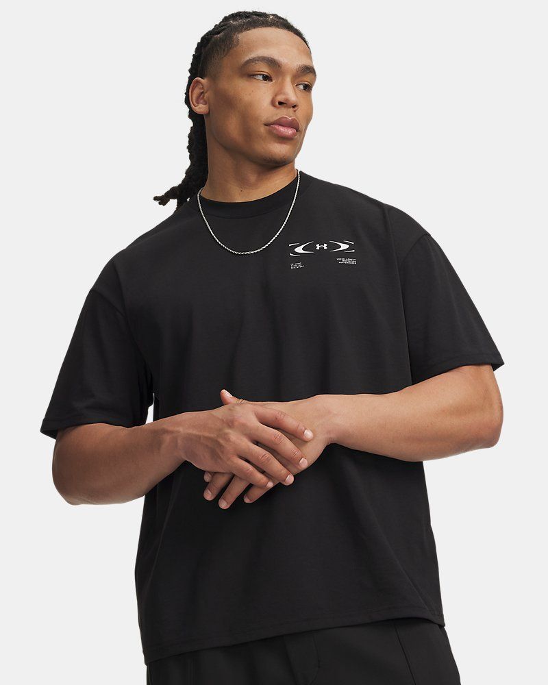 UA Heavyweight Echo Logo Men's Oversized Short Sleeve