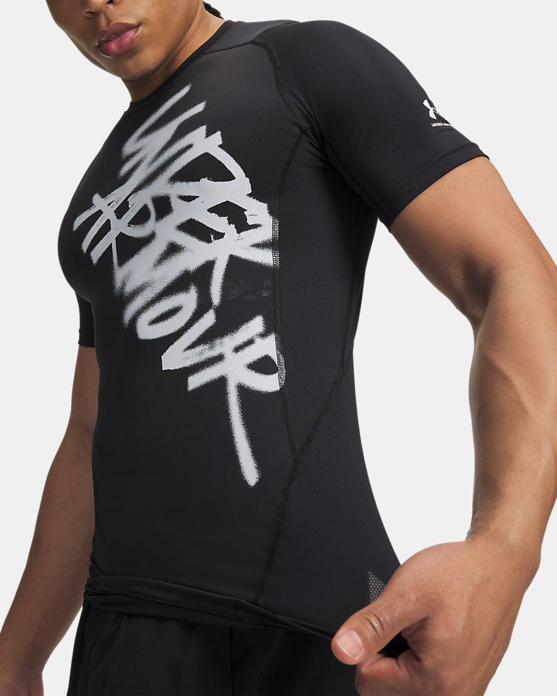 HeatGear® Compression BTS Men's Short Sleeve — view 3
