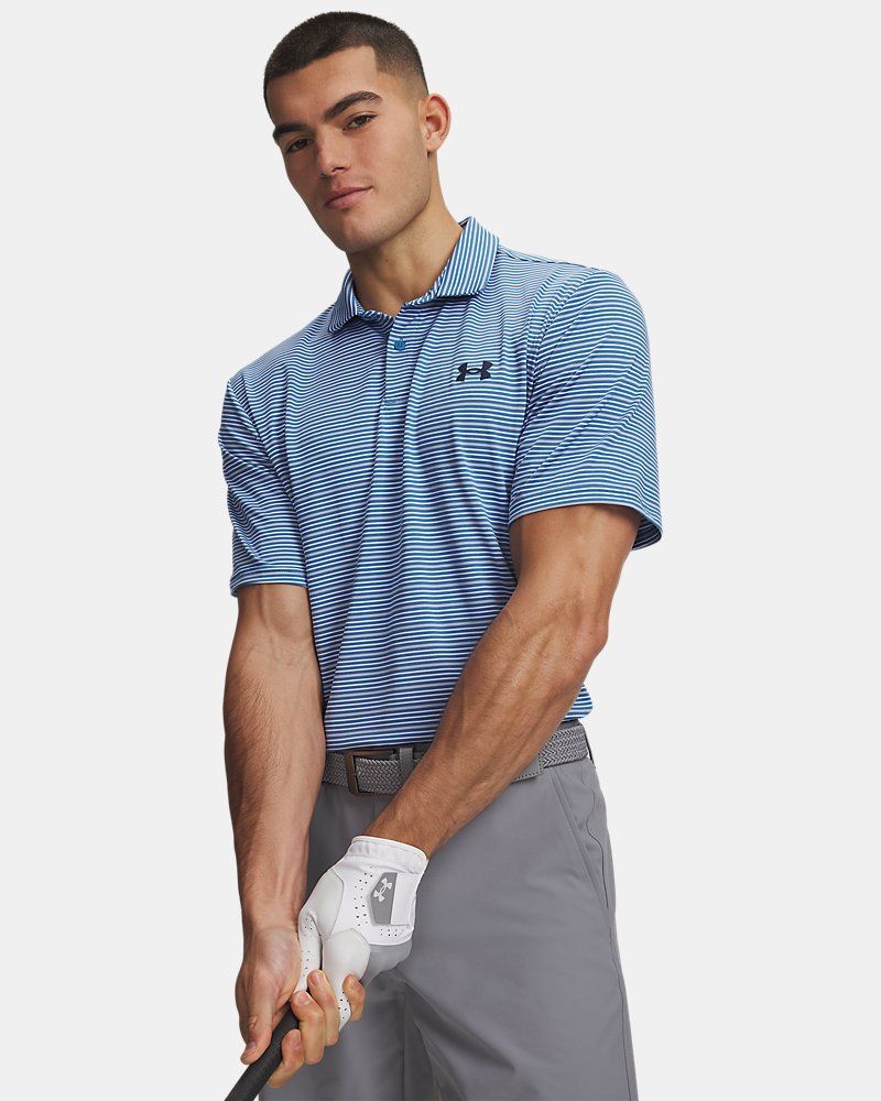 UA Matchplay Stripe Men's Polo — view 10