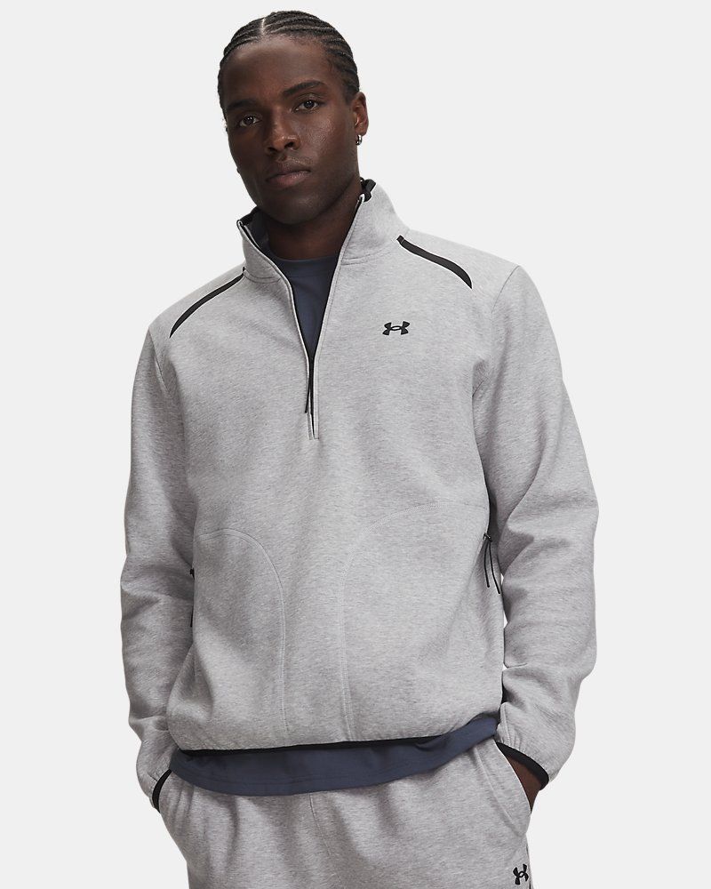 UA Unstoppable Fleece Men's ½ Zip — view 4