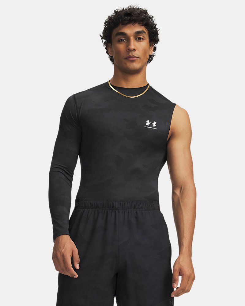 HeatGear® Asymmetrical Right Top Printed Men's Long Sleeve
