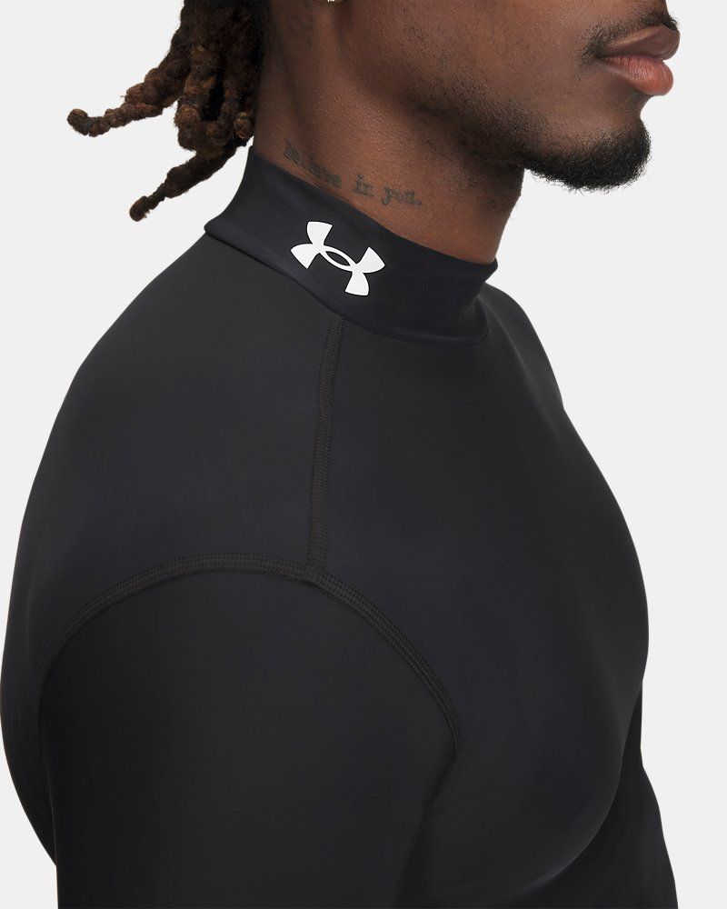HeatGear® OG Compression Men's Mock Long Sleeve — view 5