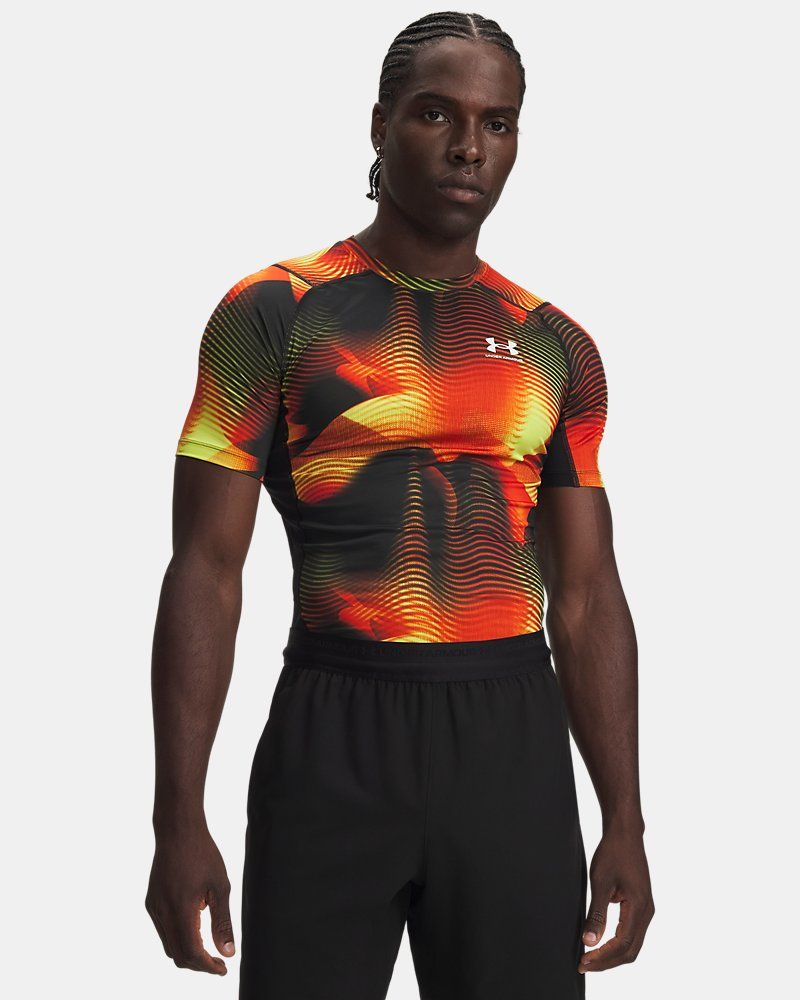 HeatGear® Printed Men's Short Sleeve