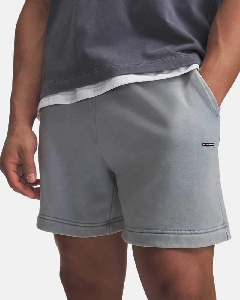 UA Icon Fleece Wash Men's Shorts — view 12