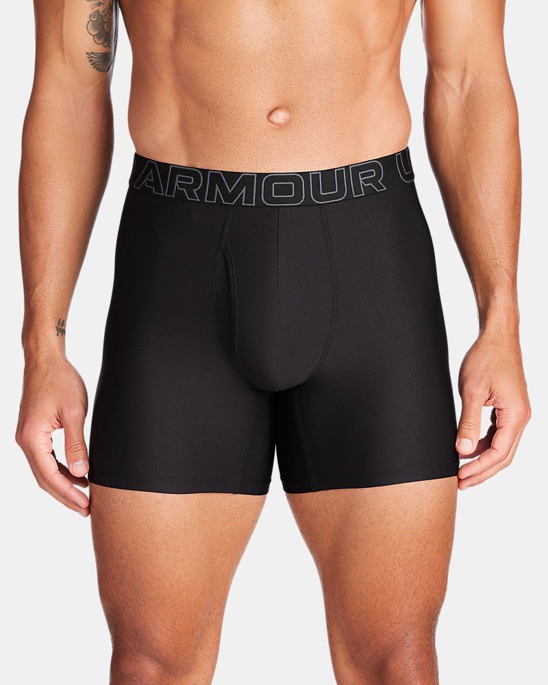 UA Performance Tech™ Mesh Men's 6" 3-Pack Boxerjock®