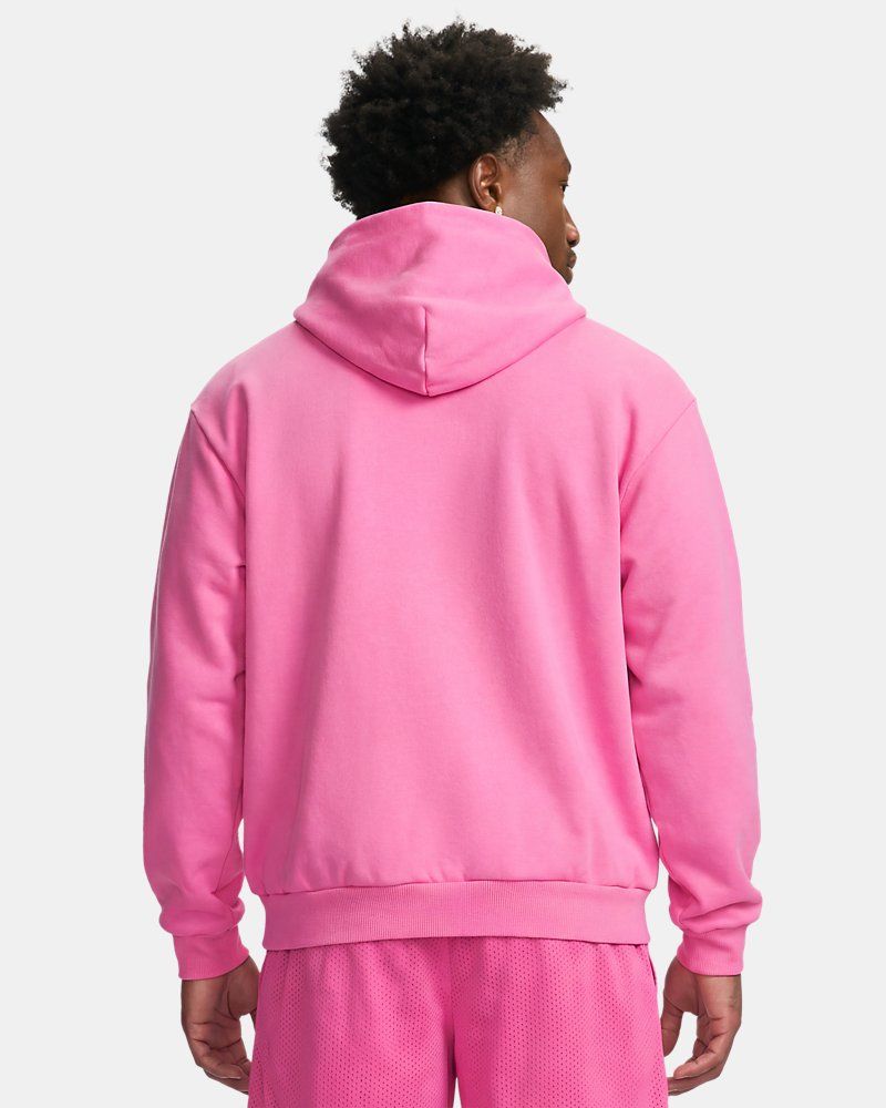 UA Icon Fleece Washed Men's Hoodie — view 24