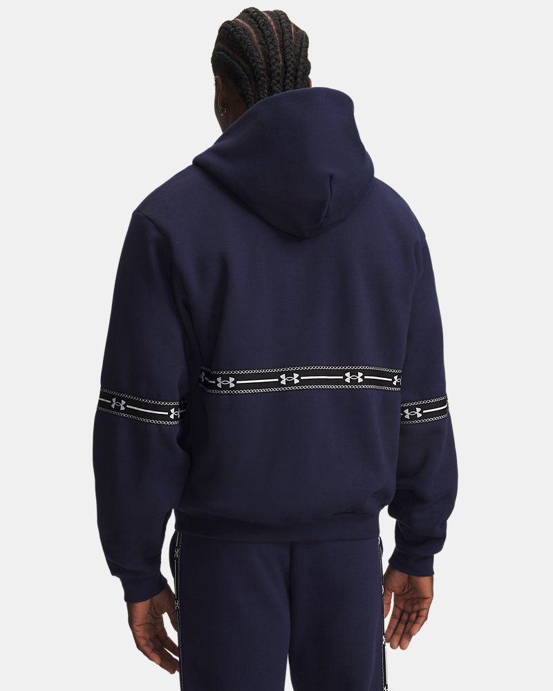 UA Icon Fleece Taped Men's Full Zip — view 9