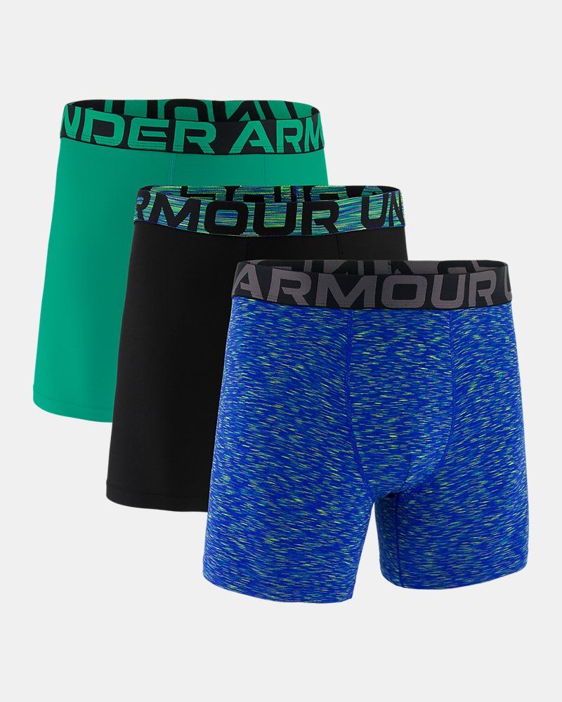 UA Performance Tech Men's 6" 3-Pack Boxerjock®
