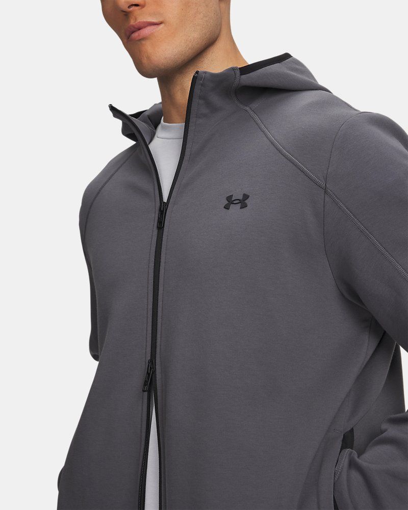 UA Unstoppable Fleece Men's Full Zip — view 9