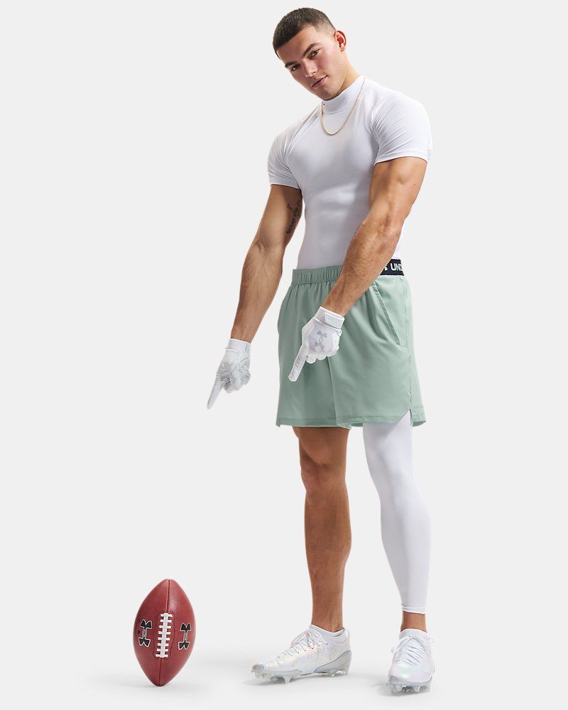 HeatGear® Compression Men's Mock Short Sleeve — view 3