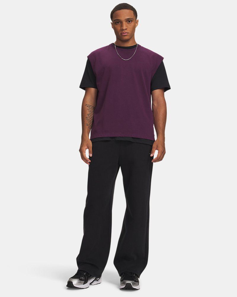 UA Icon Fleece Wash Men's Pants — view 3