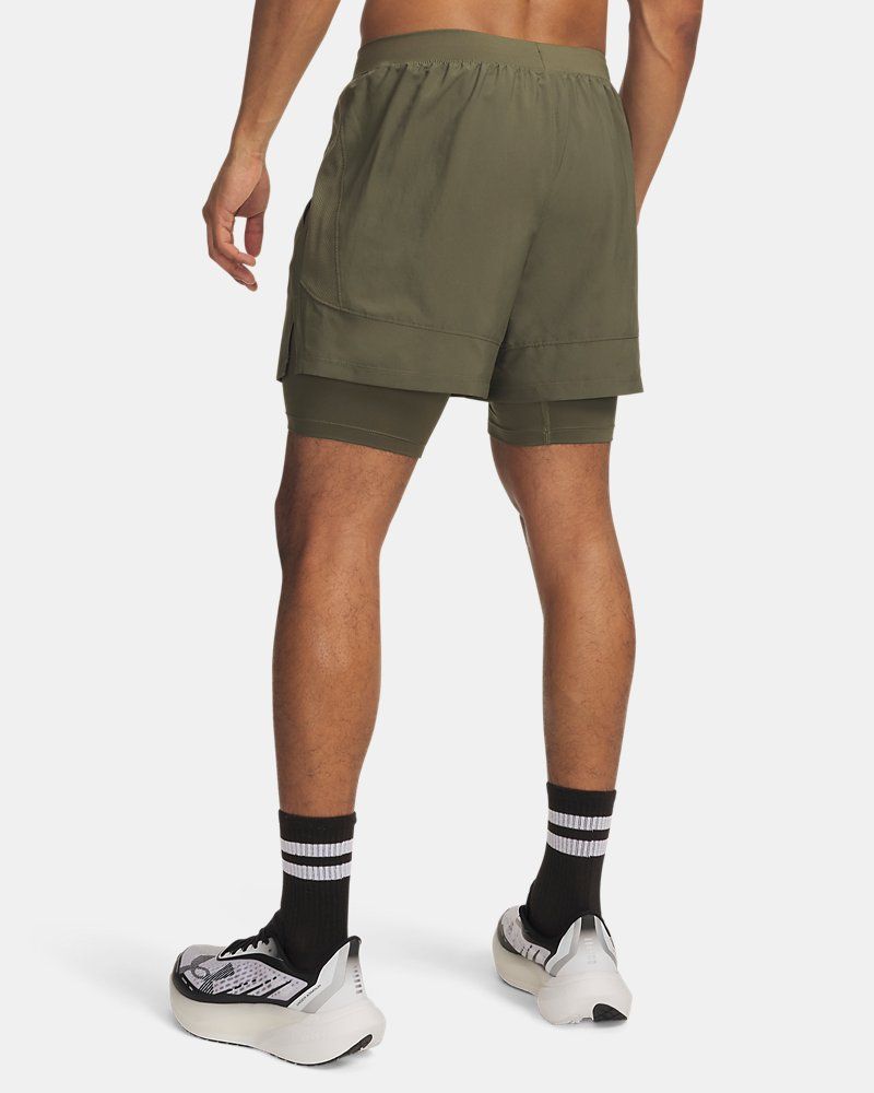UA Launch Men's 2-in-1 5" Shorts — view 16