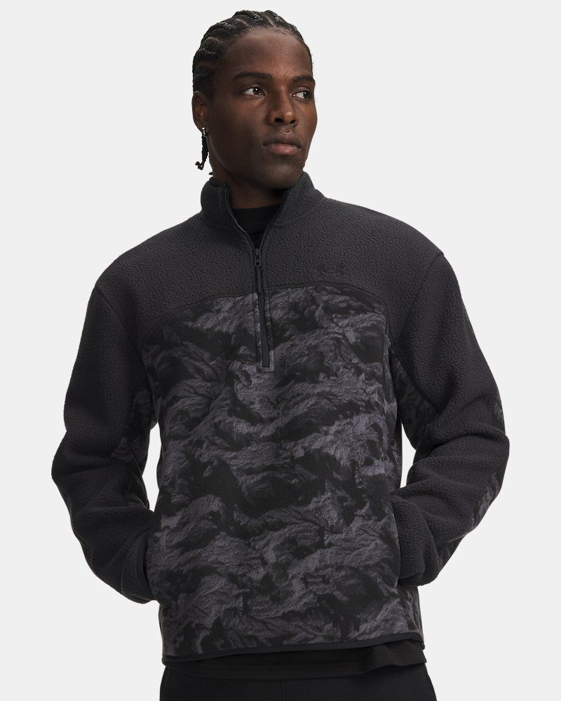 ColdGear® Infrared Basecamp Fleece Camo Men's ½ Zip