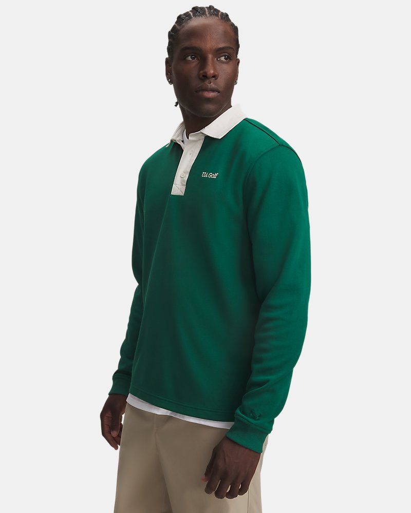 UA Drive Amp Men's Long Sleeve Polo