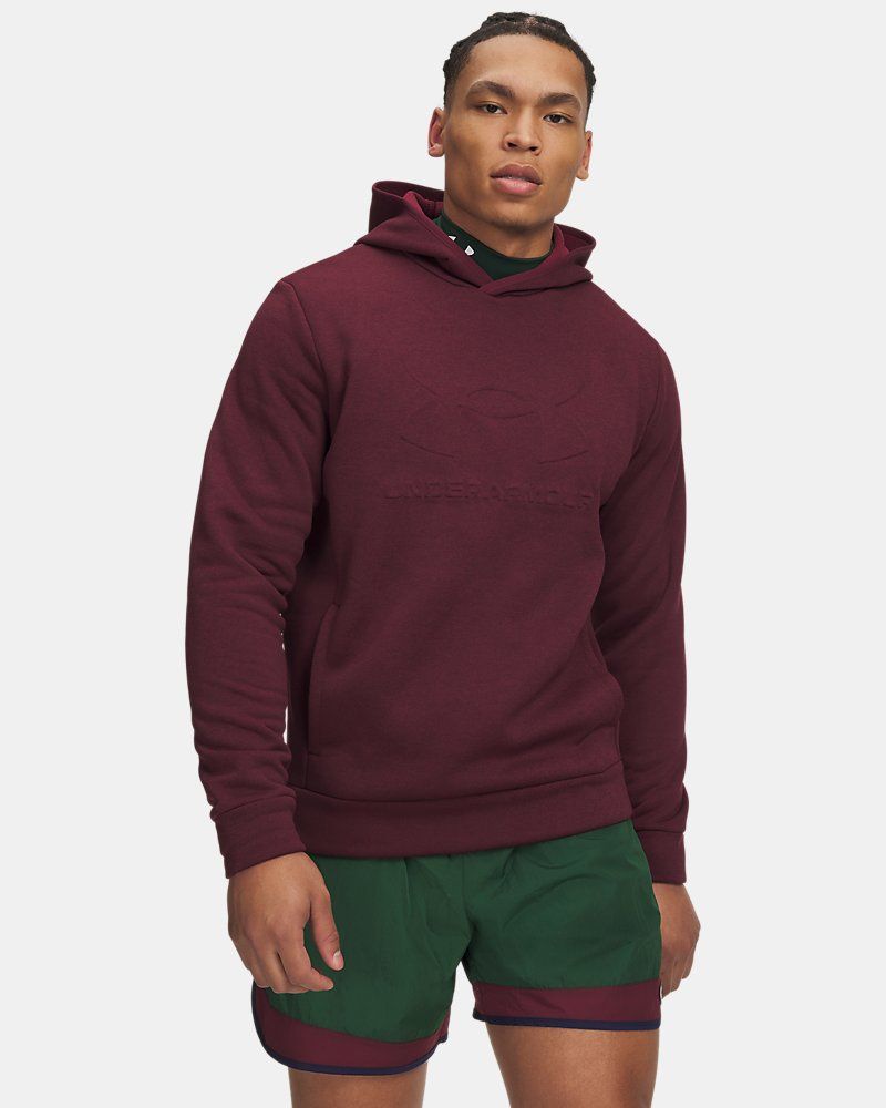 Armour Fleece® Twist Emboss Men's Hoodie — view 7