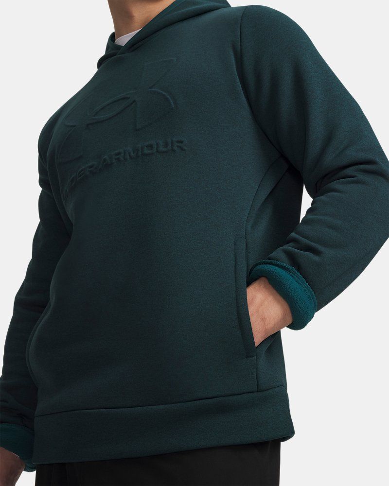 Armour Fleece® Twist Emboss Men's Hoodie — view 15