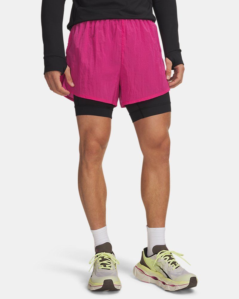 UA HB Run Men's 2-in-1 Shorts — view 5
